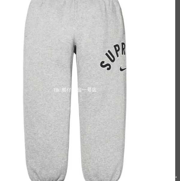 with gray sports XL Sweatpants L S pants logo embroidered co M plush black Arc 0603